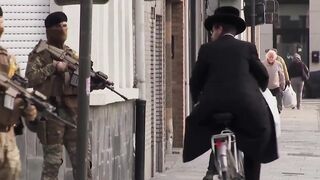 DIEversity - Soldiers now deployed in Belgium to protect Jews from Muslims.