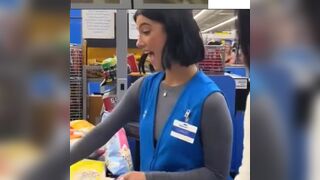 Wait..In Walmart? 2 of the Nicest Prettiest Walmart Cashiers you'll Ever See
