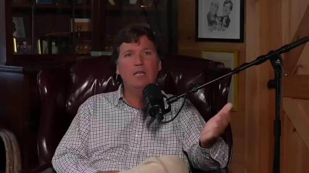 So basically, Tucker Carlson has morphed into an open-border tankie communist who