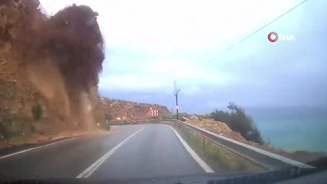 Bad Dream: Man's Car buried under Land Slide