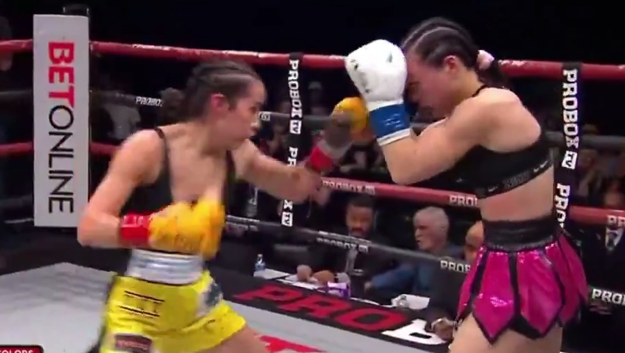 Isis Sio, novice female junior flyweight, in coma after KO loss