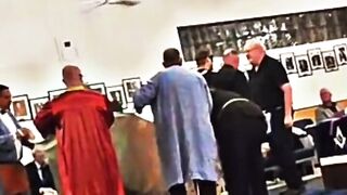 Guy Goes Undercover in a Freemasons Ceremony and Records a Death Ritual