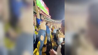 Beautiful Girl at the Football Game Lights up the entire Stadium