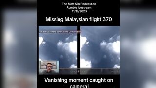Man claims to have Leaked Military Video Evidence of Flight MH370 Vanishing into a Portal