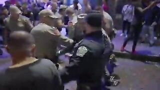 Group of Low Intelligent Thugs Try Taking on Entire Battalion of Marines at a Bar.