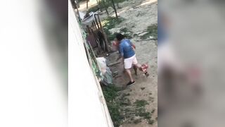 Woman in Towel gets Caught Cheating with, How Old is that Kid?