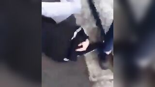 White Kid is Beaten by Black because of SLAVERY