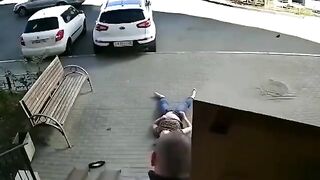 Man Opens Door and Witnesses Something He will Never Forget