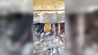 Israel Bombed a Refugee Camp...Dozens of Feet to Bodies Crushed by Cement Roof