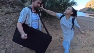 Attacked and tased while DJing by crazy French woman