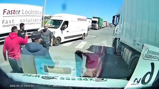 Traffic Dispute ends in brutal way