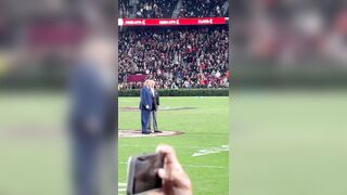 Trump Walks on the Field at the Palmetto Bowl to THUNDEROUS Ovation.