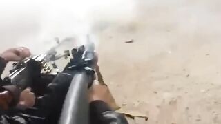 Iraqi Soldiers Turn Man into Mush with Machine Gun Execution (Graphic)