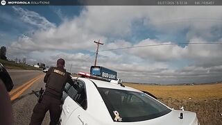 WILD: Drunk man steals Bud Light truck hits patrol car before pepper balls force him out