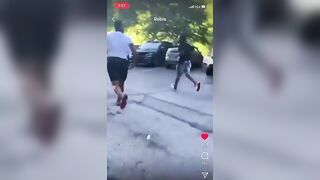 Big Bad Brother takes Care of his Sister's Abusive Boyfriend (Watch Full Video for Full Choke Out)