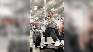 Roid Rage Gym Rat goes off on Girl for Recording her Workout