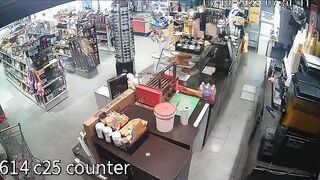 Oct 7th Footage Shows Convenience Store Workers Hide in Fridge From Hamas, Stayed Inside For Hours