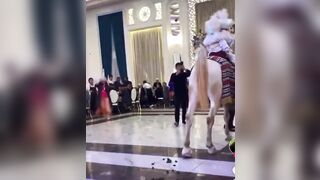 Take Note: Use a Horse at a Wedding and you'll Find Out