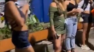 Watch the Way these Colombian Girls React to an American...you'll Want to Go