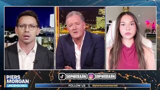 LOL: James Fishback Roasts OnlyFans Harlot Sophie Rain on Piers Morgan Show.