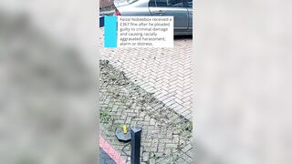 Black Man Racially Abuses His Neighbour & Vandalises His Property