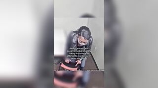 Atlanta suspect caught on video faking a seizure to avoid arrest.
