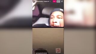 LA Rapper Indian Red Boy shot dead "Drive-by" style, during Instagram Live (Dying on Camera, Graphic)