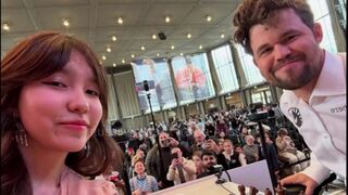 A bizarre incident at the German Championship