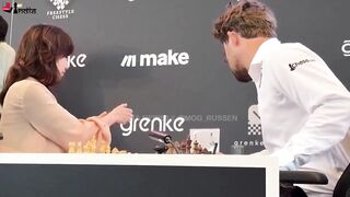 A bizarre incident at the German Championship