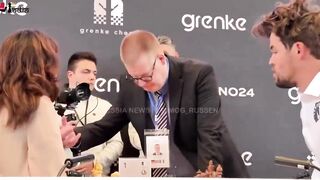 A bizarre incident at the German Championship