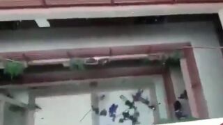 Shocking Accident at University in Bolivia, Balcony Buckles and a Few Fall to their Death
