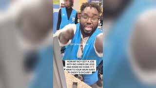 Milwaukee man with no hands or feet still works hard to provide for his kids