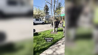 Far-left extremists got into a mob beating of a live streamer outside Mayor’s house