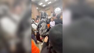 Check Out this Massive Prison Riot..... Just Kidding its a US Public High School
