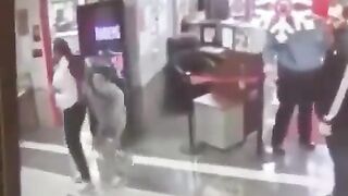 High School Student Drops Gun out of his Book Bag