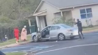 Video shows shootout that left man dead, Greensboro police officer injured