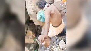 Witch Doctor falls to his Death down Mountain while Performing Ceremony