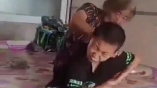 Future Psycho Chokes Out his Grandmother to Unconsciousness