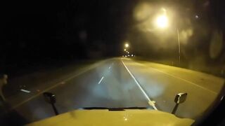 School Bus on Highway is a Perfect Way to End your Life