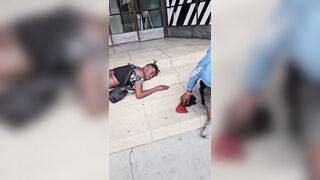 Walking into work on a Monday morning in LA
