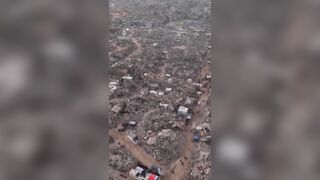 Drone Video Reveals Gaza's Vast Rubble Fields After Years of War