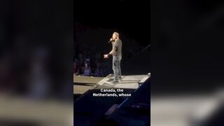 Billionaire Bruce Springsteen blasts rich men in America.