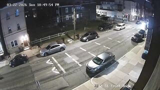 Philadelphia police are looking for a "wild teens" after a shootout that left an 18-year-old hospitalized