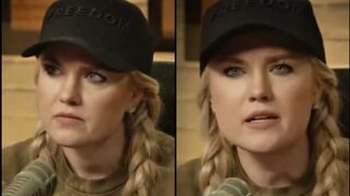 Erika praises herself as a good Christian because she praying for people on internet