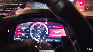 Streamer was nearly caught in the crossfire during a random shootout at car takeover