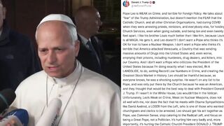 WOW! President Trump just went OFF on Pope Leo "I like his brother Louis much better