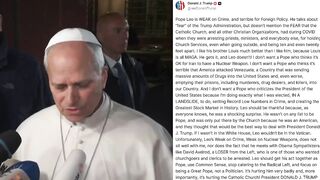 WOW! President Trump just went OFF on Pope Leo "I like his brother Louis much better