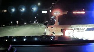 'Get away!' Florida deputies leap as car slams patrol cruiser during stop