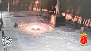 Migrants Extinguished The Eternal Flame in St. Petersburg.. Russia Now Deporting Them and Their Entire Families.