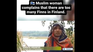 OMG: Muslim Migrant Complains There are too Many Finnish People... IN FINLAND!